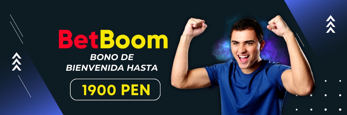 Betboom Perú bono de bienvenida 