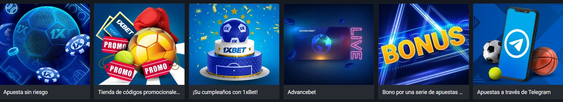 1xbet bonos