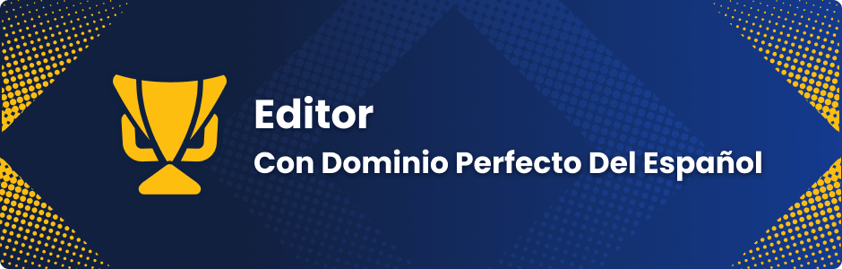 Editor de contenido español