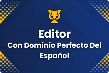 Editor de contenido español