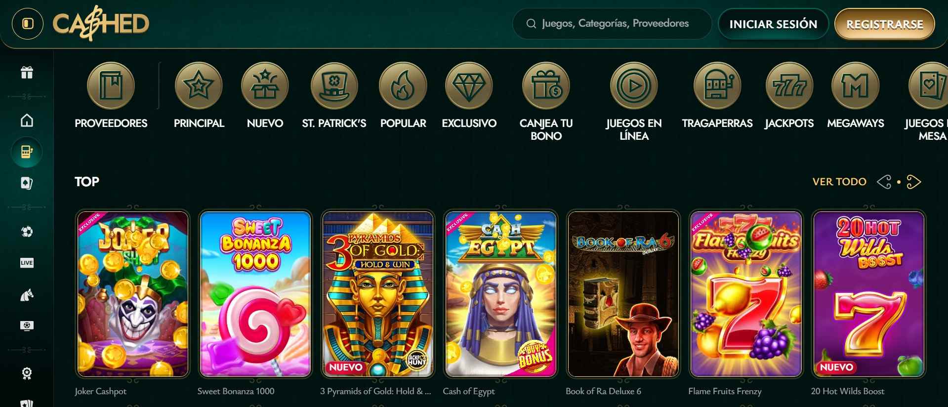 Cashed Casino Slots