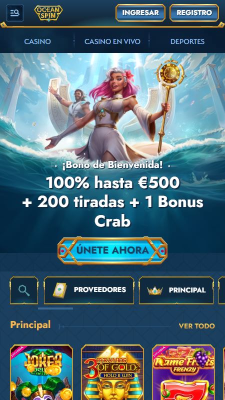oceanspin home