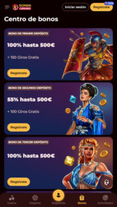 Romancasino Bonos