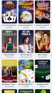 Juegos de poker desde el móvil 