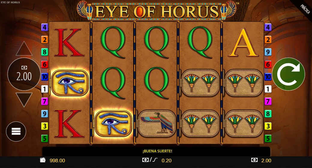 Cómo ganar jugando a Eye of Horus