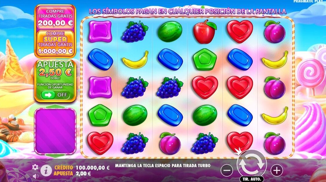 Tragaperra Sweet bonanza 1000